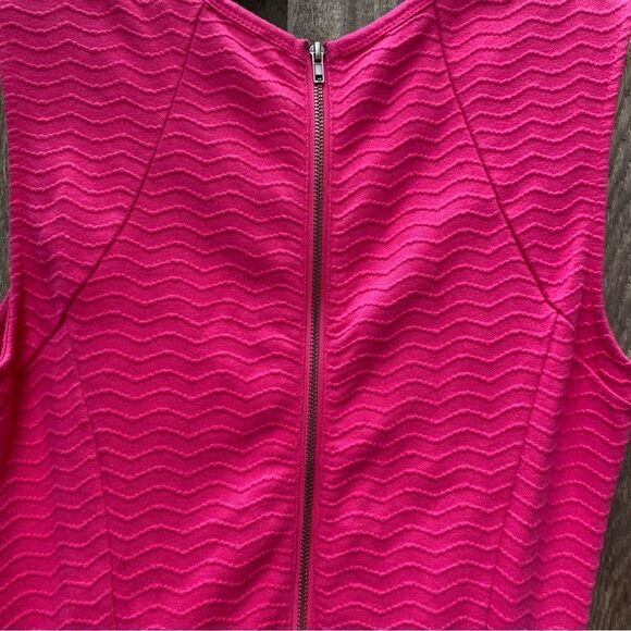 Pim & Larkin Sleeveless Sheath Dress Barbie Pink Size Small - Picture 4 of 5